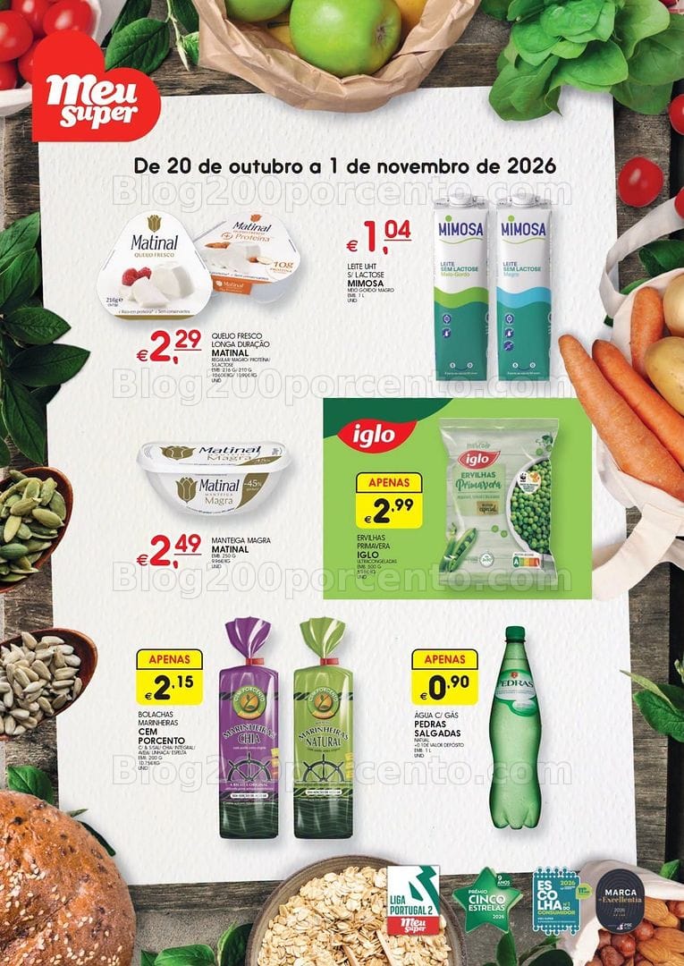 Antevisão Folheto MEU SUPER Promoções de 20 outubro a 1 novembro