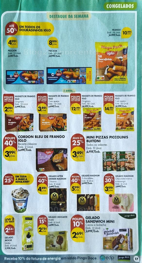 Antevisão Folheto PINGO DOCE Promoções de 13 a 19 outubro