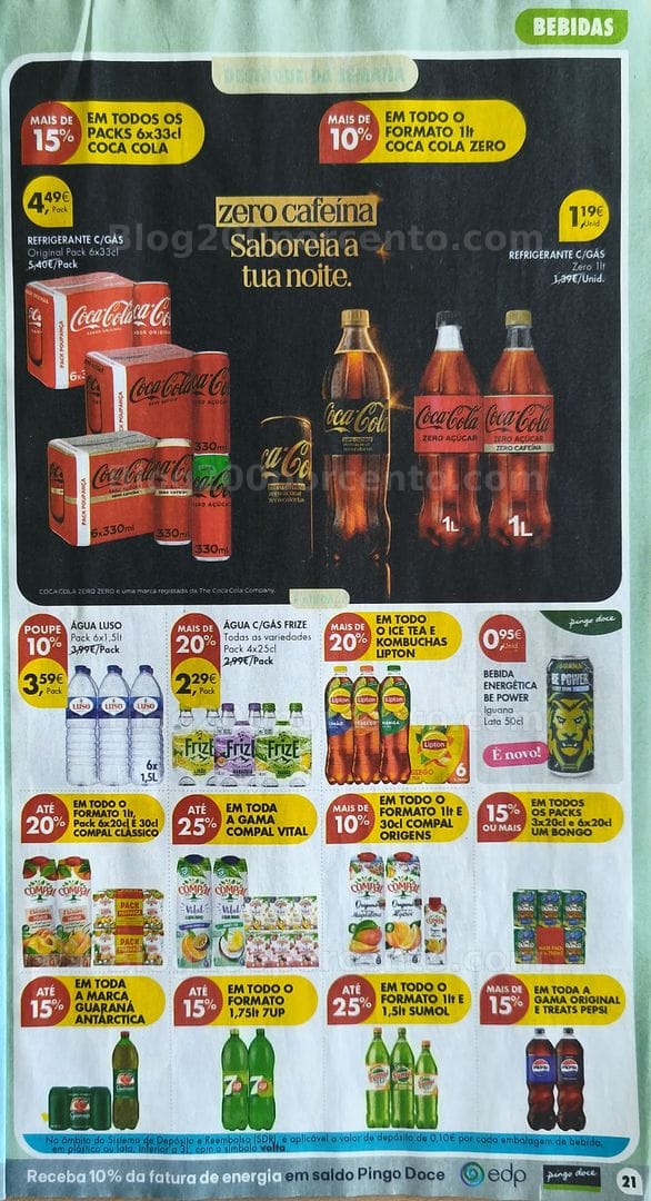 Antevisão Folheto PINGO DOCE Promoções de 13 a 19 outubro
