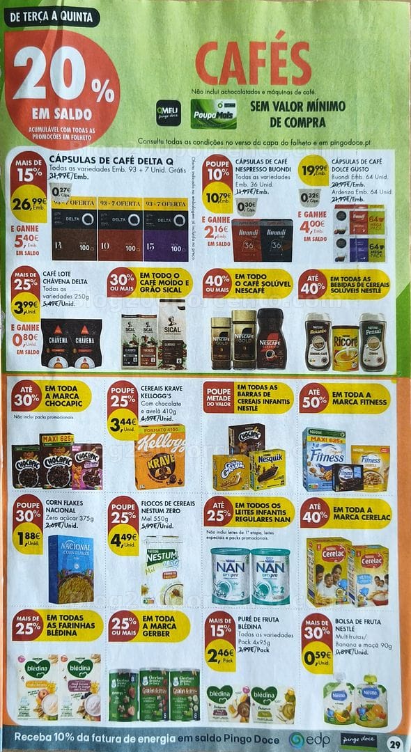 Antevisão Folheto PINGO DOCE Promoções de 13 a 19 outubro
