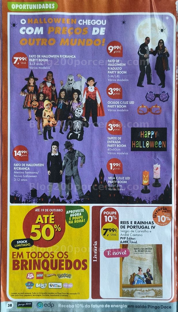 Antevisão Folheto PINGO DOCE Oportunidades Bazar da Semana Promoções de 13 a 19 outubro