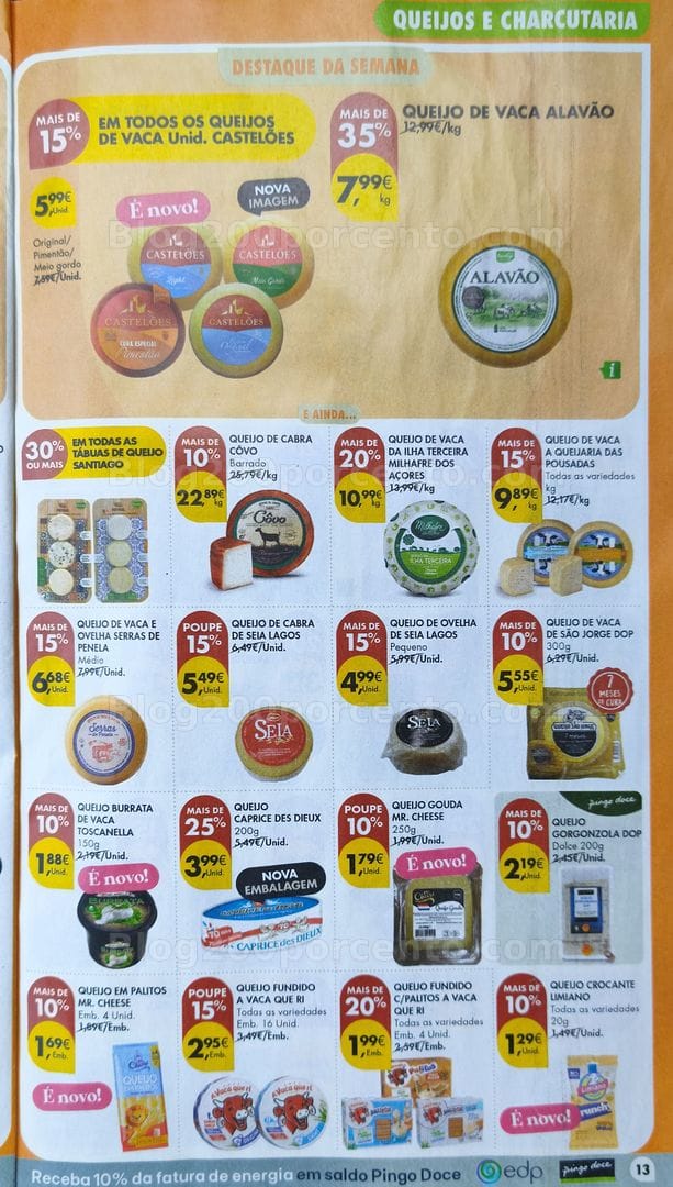 Antevisão Folheto PINGO DOCE Promoções de 6 a 12 outubro