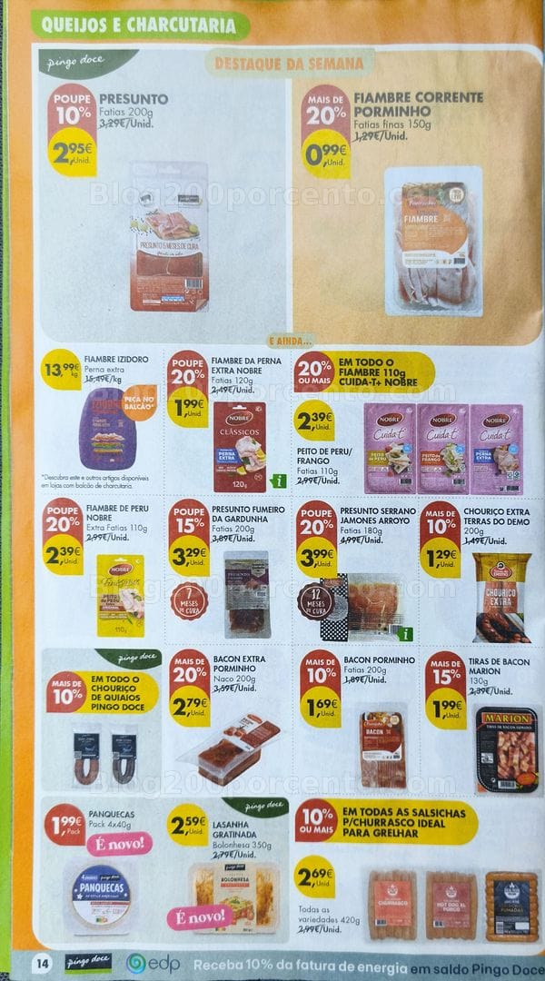 Antevisão Folheto PINGO DOCE Promoções de 6 a 12 outubro