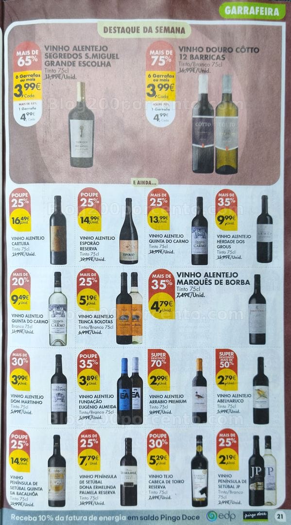 Antevisão Folheto PINGO DOCE Promoções de 6 a 12 outubro