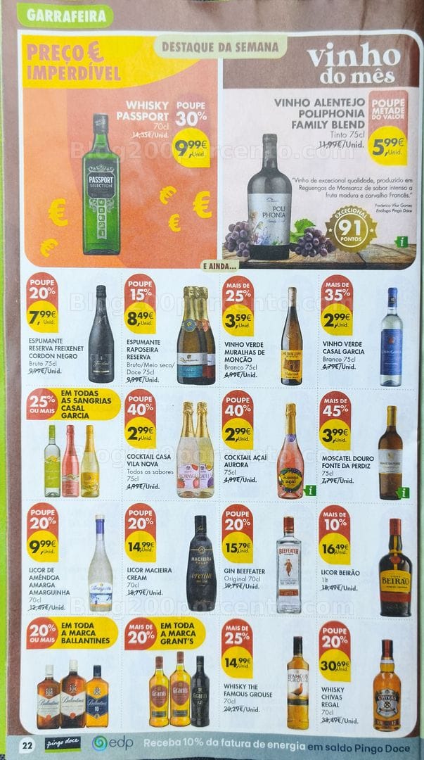 Antevisão Folheto PINGO DOCE Promoções de 6 a 12 outubro