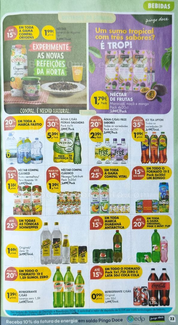 Antevisão Folheto PINGO DOCE Promoções de 6 a 12 outubro