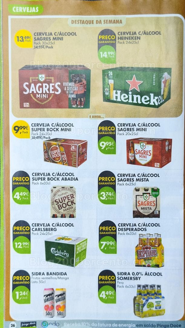 Antevisão Folheto PINGO DOCE Promoções de 6 a 12 outubro