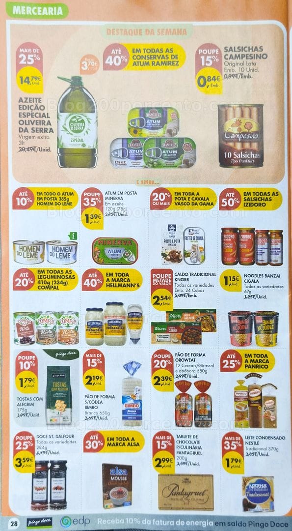 Antevisão Folheto PINGO DOCE Promoções de 6 a 12 outubro