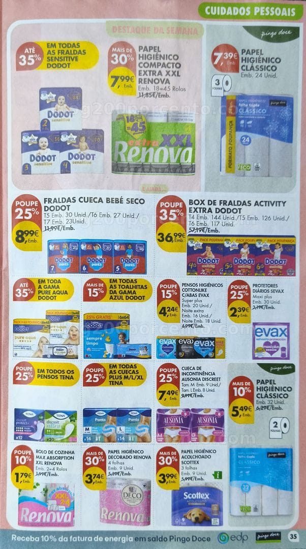 Antevisão Folheto PINGO DOCE Promoções de 6 a 12 outubro