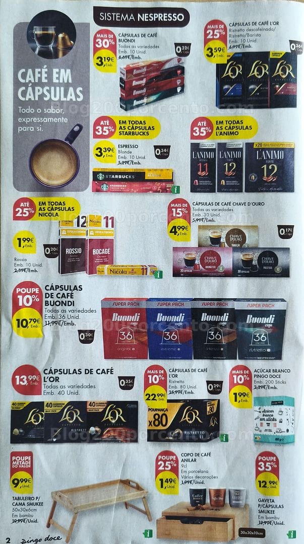 Antevisão Folheto PINGO DOCE Especial Bebidas Quentes Promoções de 13 a 26 outubro