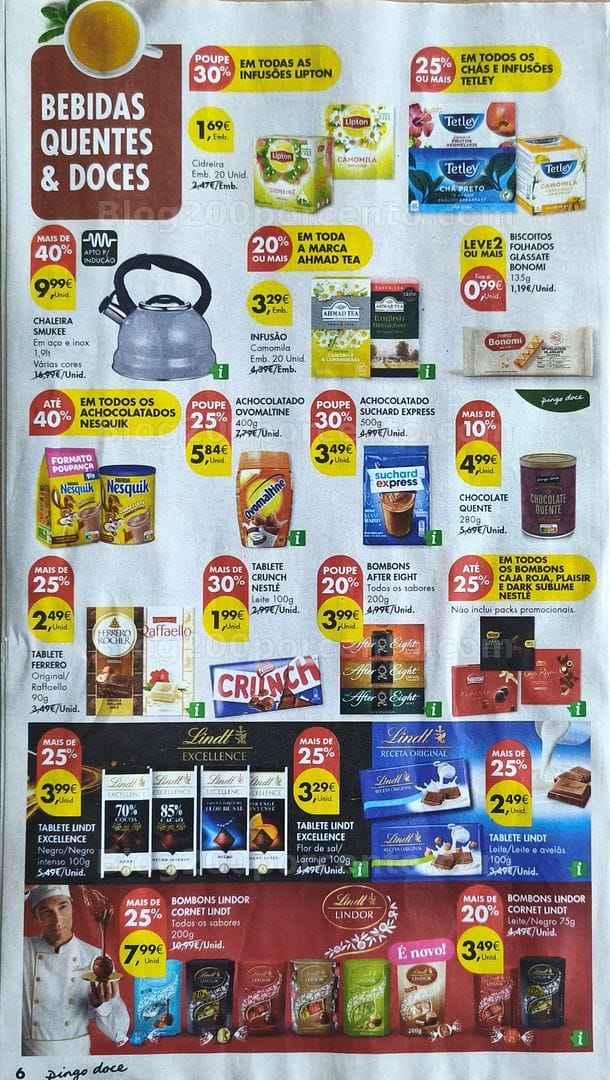 Antevisão Folheto PINGO DOCE Especial Bebidas Quentes Promoções de 13 a 26 outubro