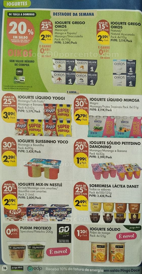 Antevisão Folheto PINGO DOCE Promoções de 20 a 26 outubro