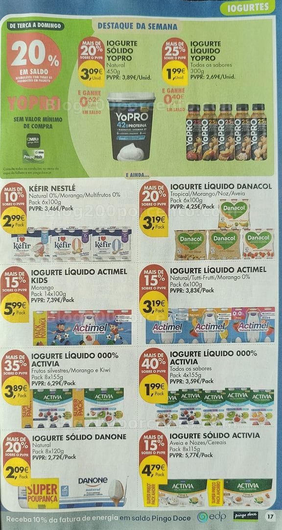 Antevisão Folheto PINGO DOCE Promoções de 20 a 26 outubro