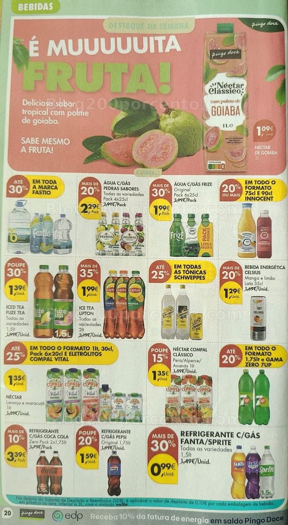 Antevisão Folheto PINGO DOCE Promoções de 20 a 26 outubro