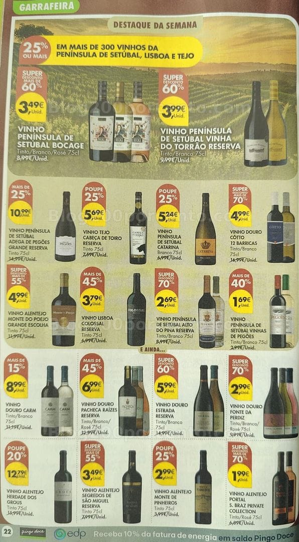 Antevisão Folheto PINGO DOCE Promoções de 20 a 26 outubro