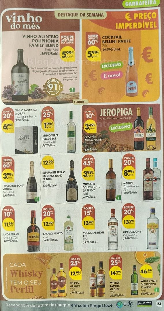Antevisão Folheto PINGO DOCE Promoções de 20 a 26 outubro