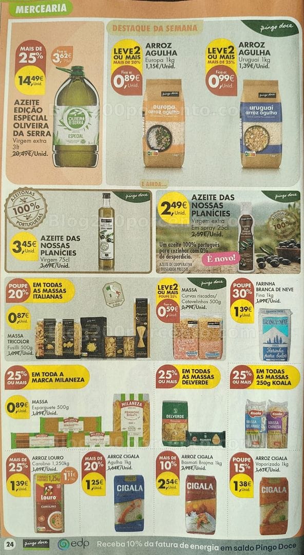 Antevisão Folheto PINGO DOCE Promoções de 20 a 26 outubro