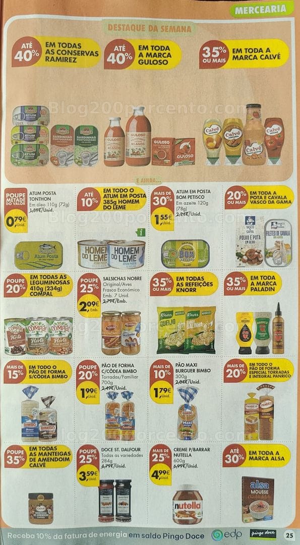 Antevisão Folheto PINGO DOCE Promoções de 20 a 26 outubro