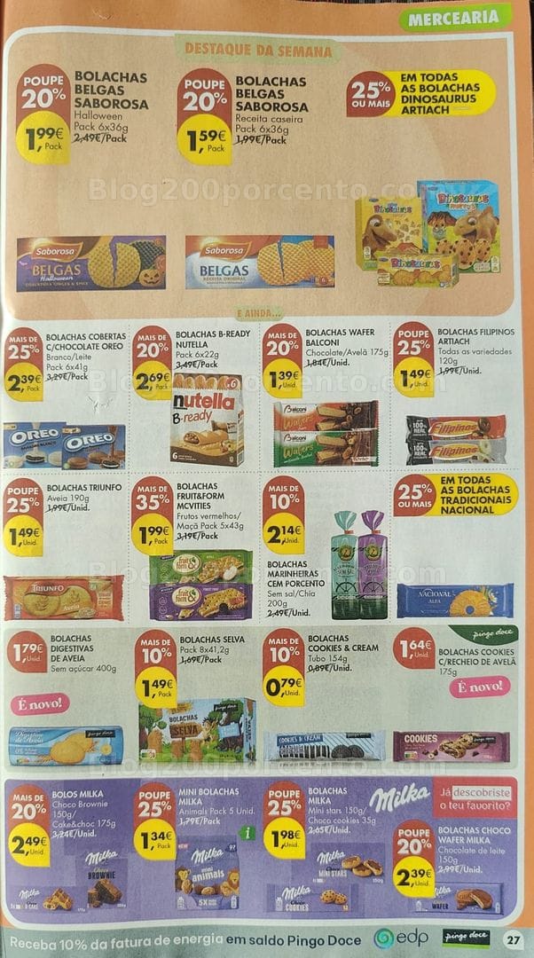 Antevisão Folheto PINGO DOCE Promoções de 20 a 26 outubro