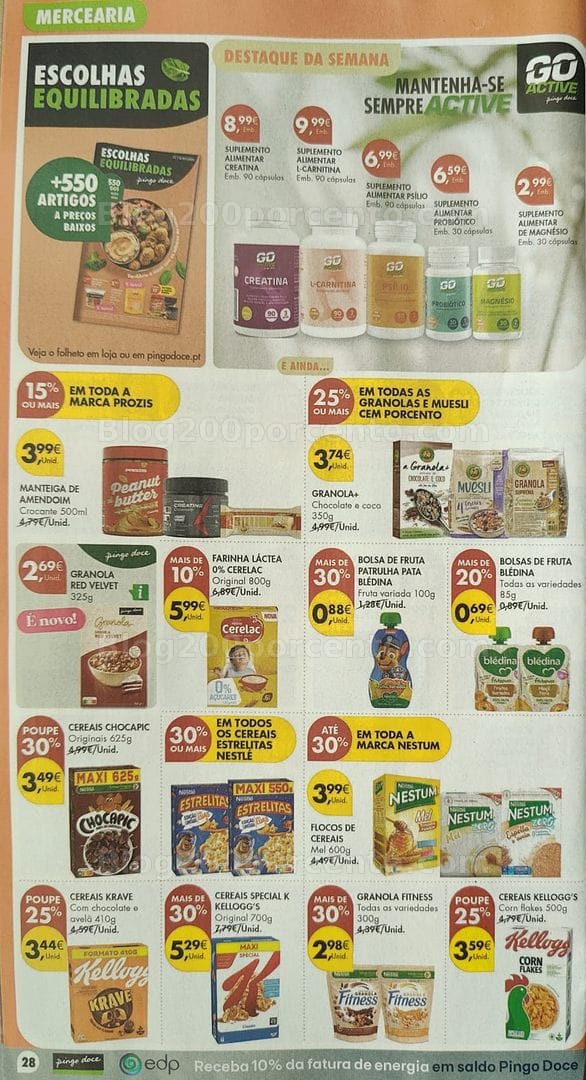 Antevisão Folheto PINGO DOCE Promoções de 20 a 26 outubro