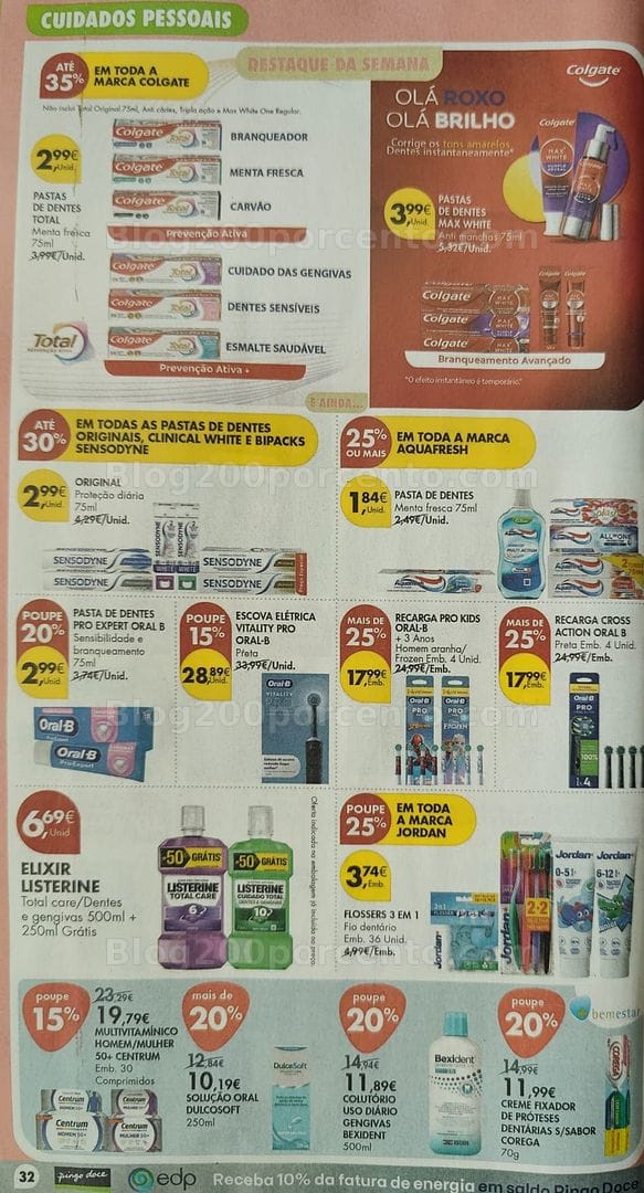 Antevisão Folheto PINGO DOCE Promoções de 20 a 26 outubro