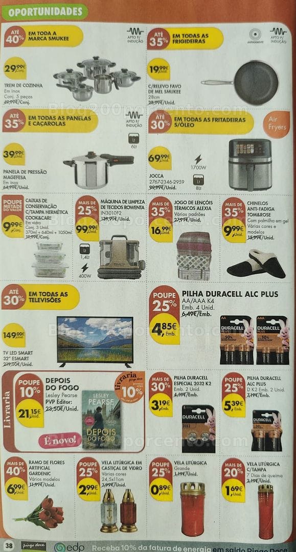 Antevisão Folheto PINGO DOCE Bazar Oportunidades Promoções de 20 a 26 outubro