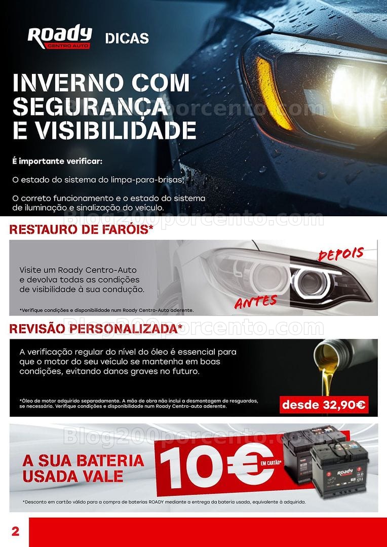 Antevisão Folheto ROADY Promoções de 29 outubro a 29 novembro