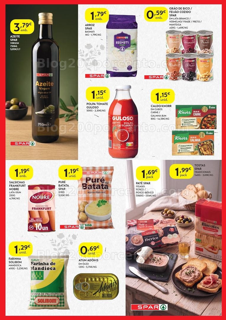 Antevisão Folheto SPAR Promoções de 13 a 25 outubro