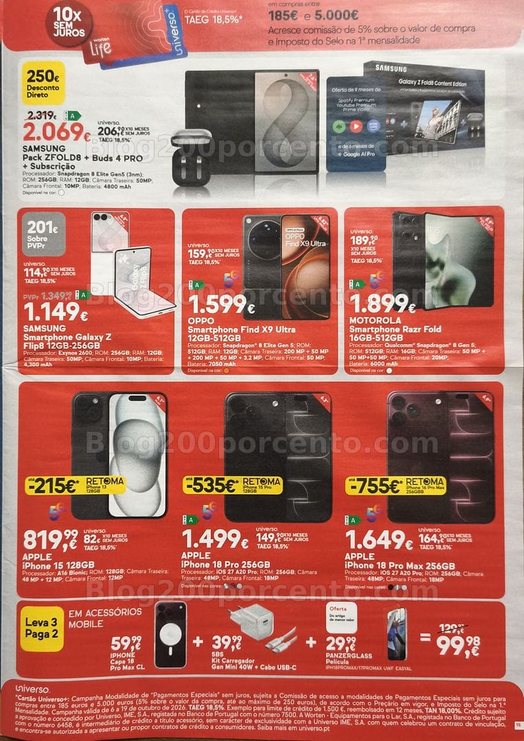 Antevisão Folheto WORTEN Promoções até 19 outubro
