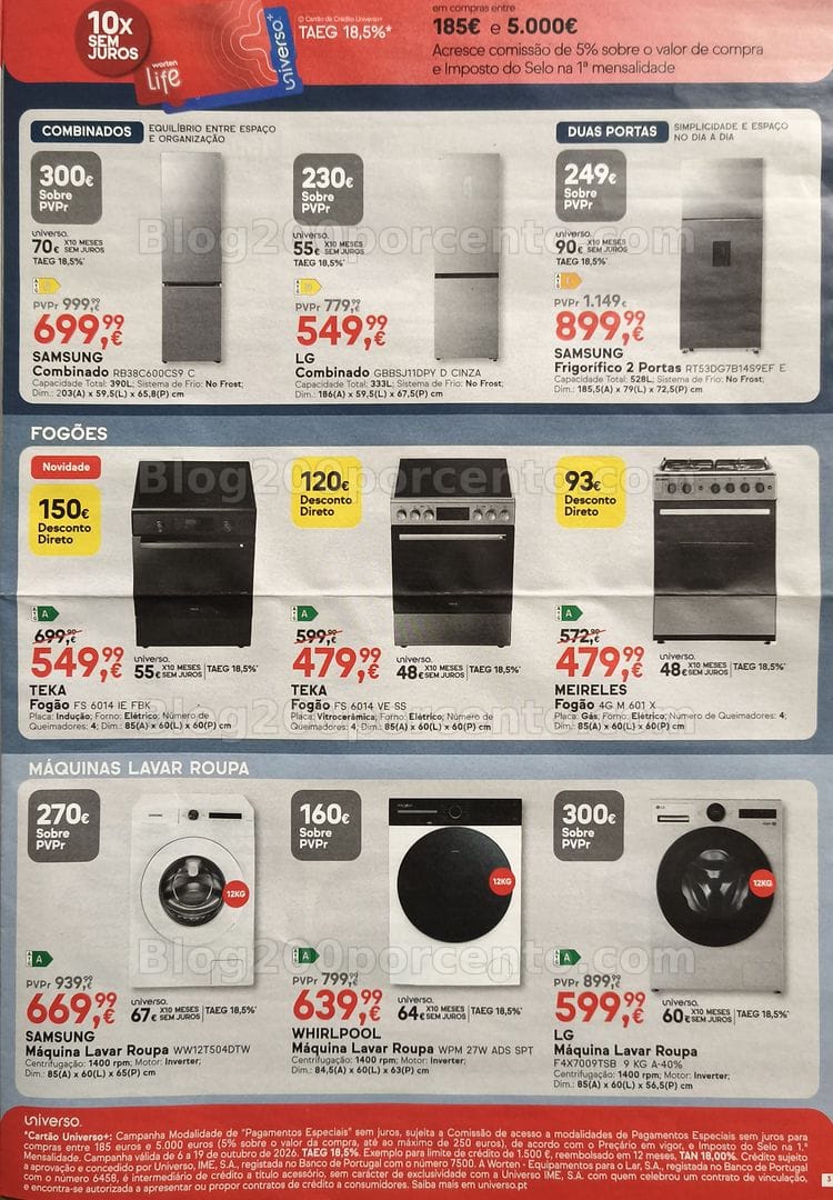 Antevisão Folheto WORTEN Promoções até 19 outubro