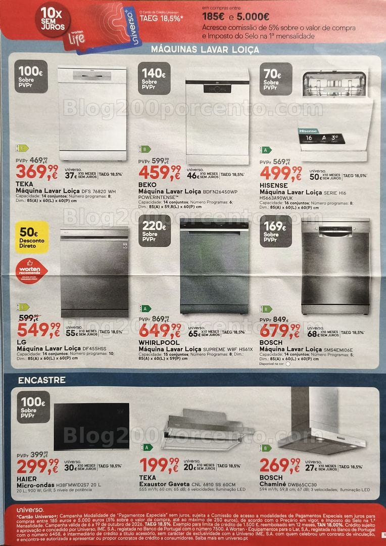 Antevisão Folheto WORTEN Promoções até 19 outubro