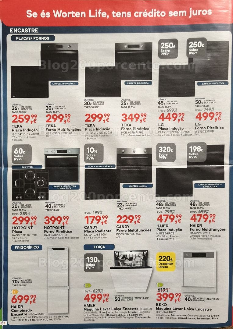 Antevisão Folheto WORTEN Promoções até 19 outubro