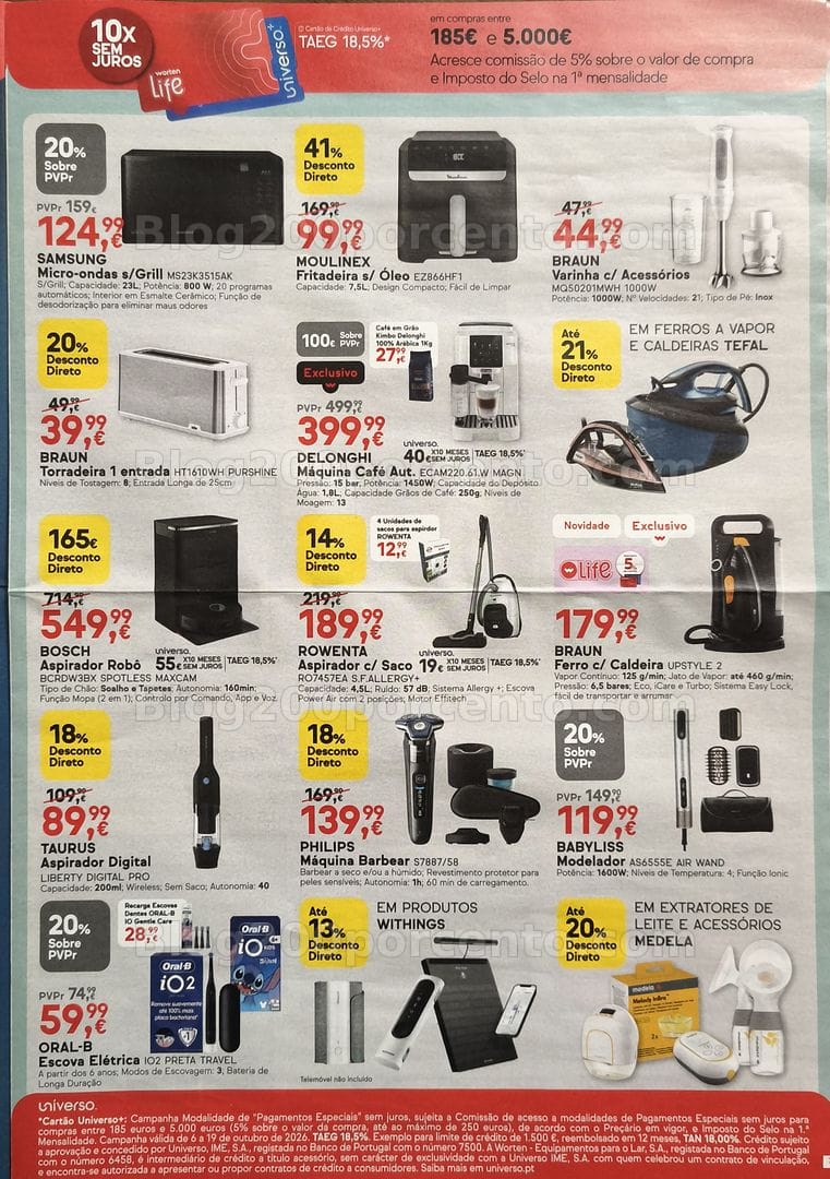 Antevisão Folheto WORTEN Promoções até 19 outubro