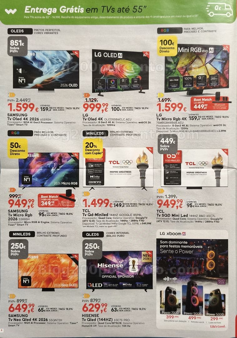 Antevisão Folheto WORTEN Promoções até 19 outubro