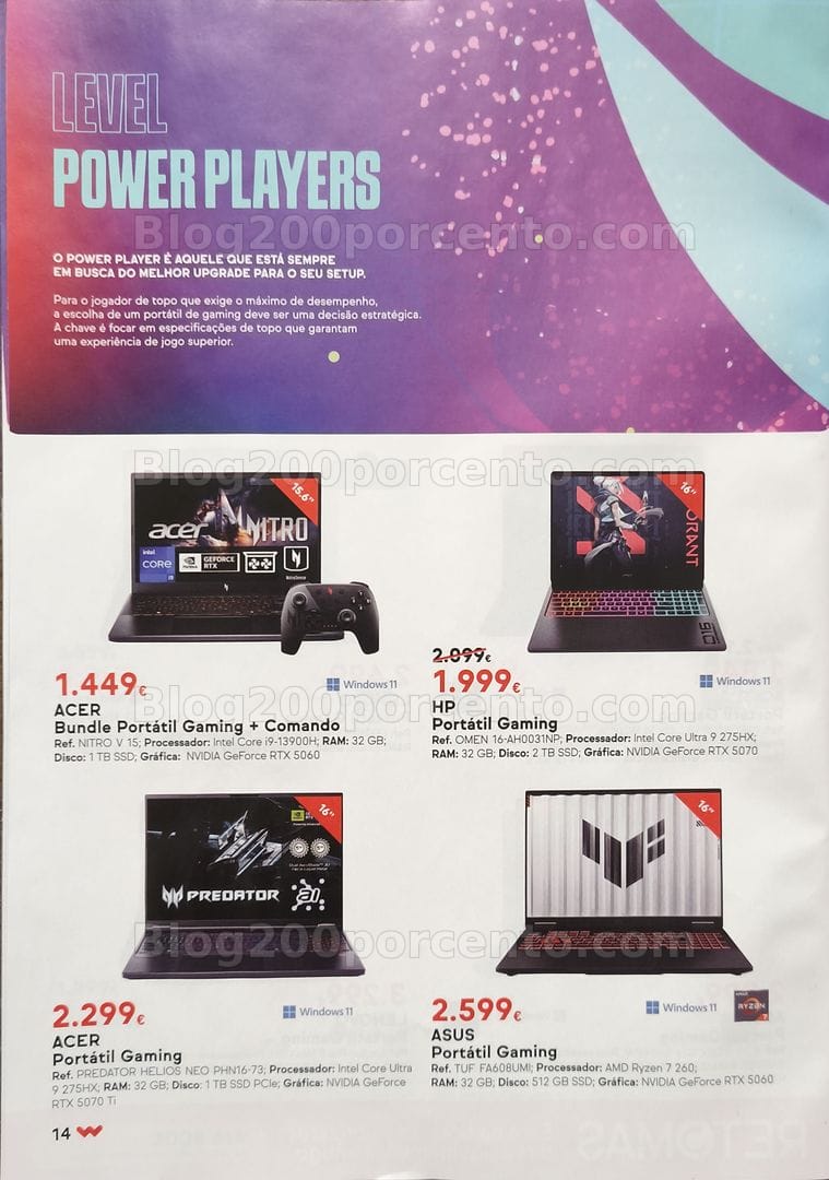 Antevisão Folheto WORTEN Game Ring Promoções de 1 a 19 outubro