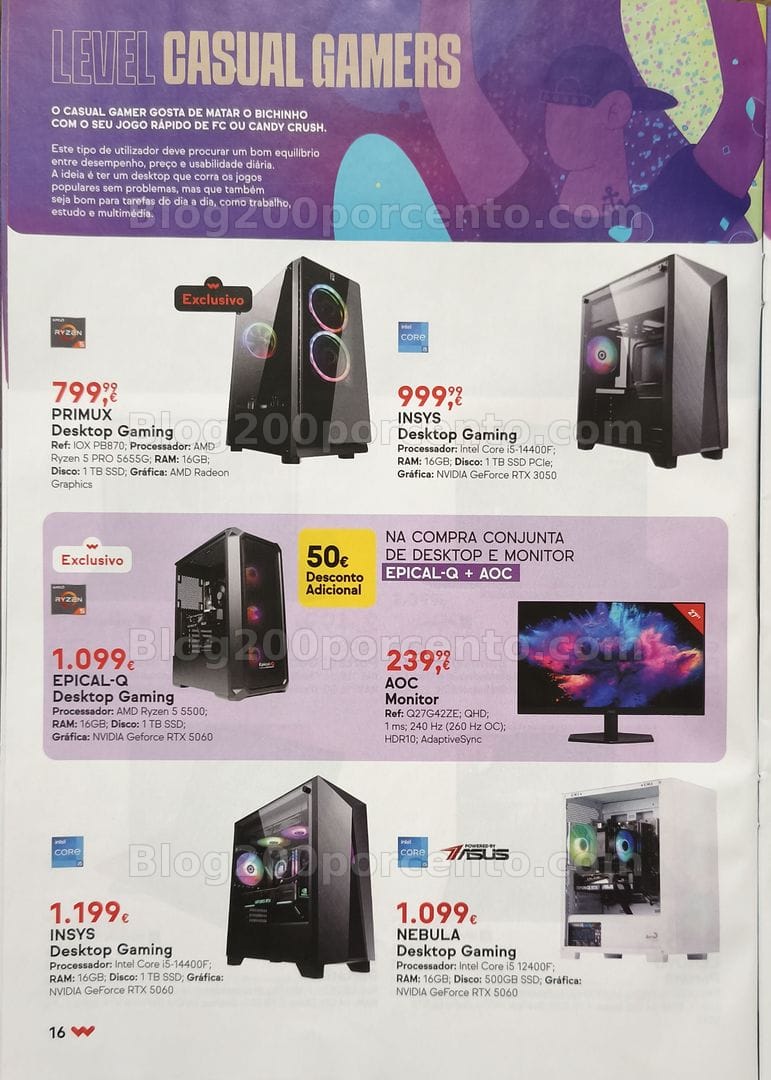 Antevisão Folheto WORTEN Game Ring Promoções de 1 a 19 outubro