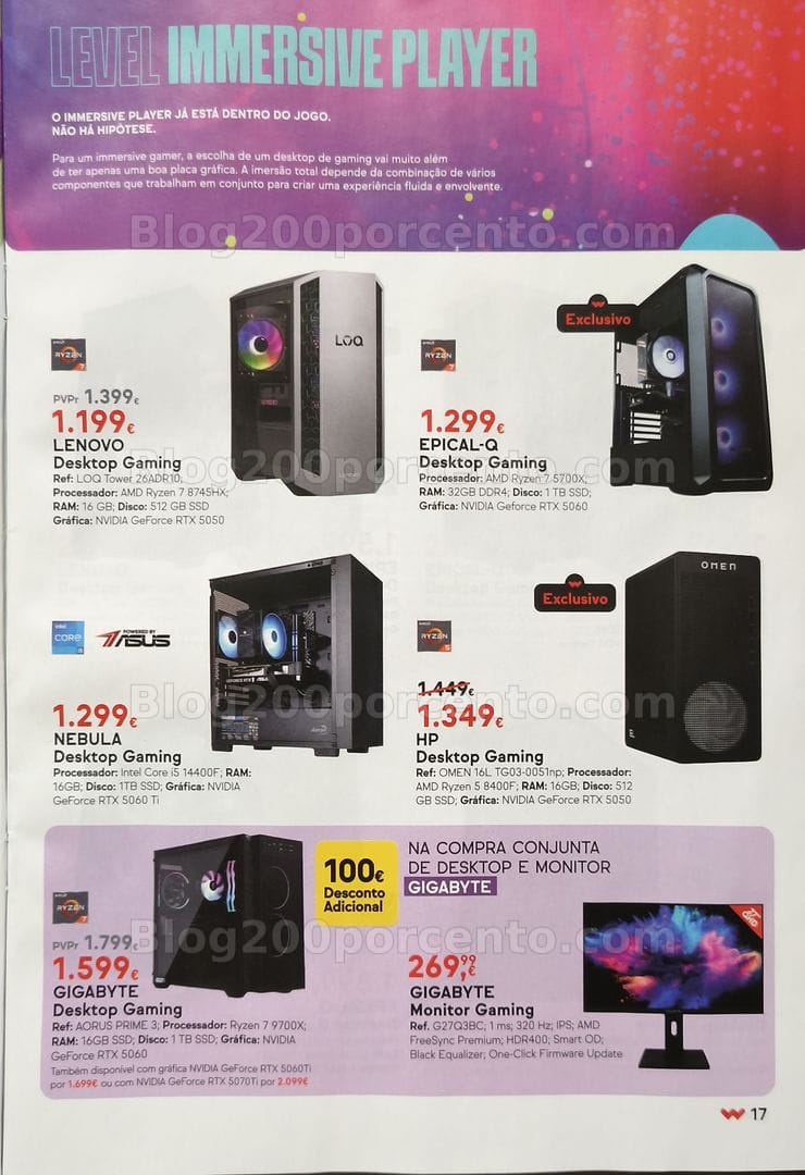 Antevisão Folheto WORTEN Game Ring Promoções de 1 a 19 outubro