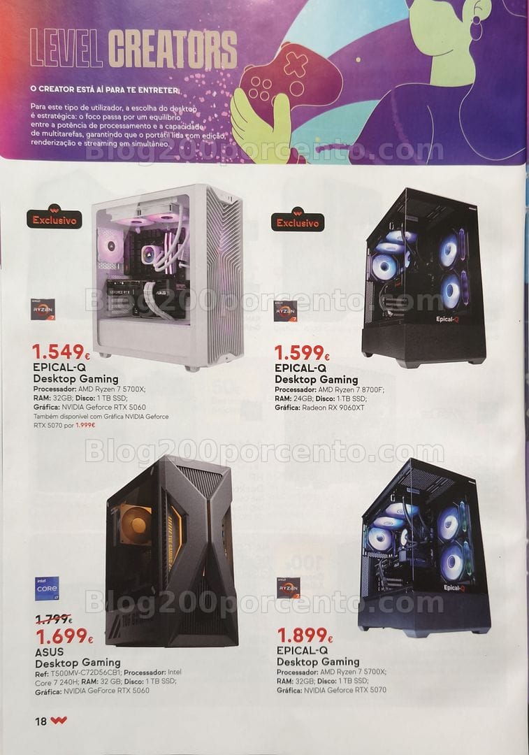 Antevisão Folheto WORTEN Game Ring Promoções de 1 a 19 outubro