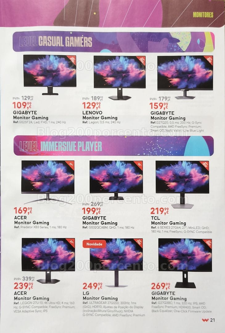 Antevisão Folheto WORTEN Game Ring Promoções de 1 a 19 outubro