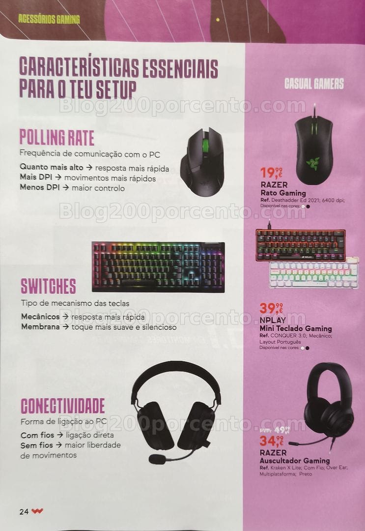 Antevisão Folheto WORTEN Game Ring Promoções de 1 a 19 outubro