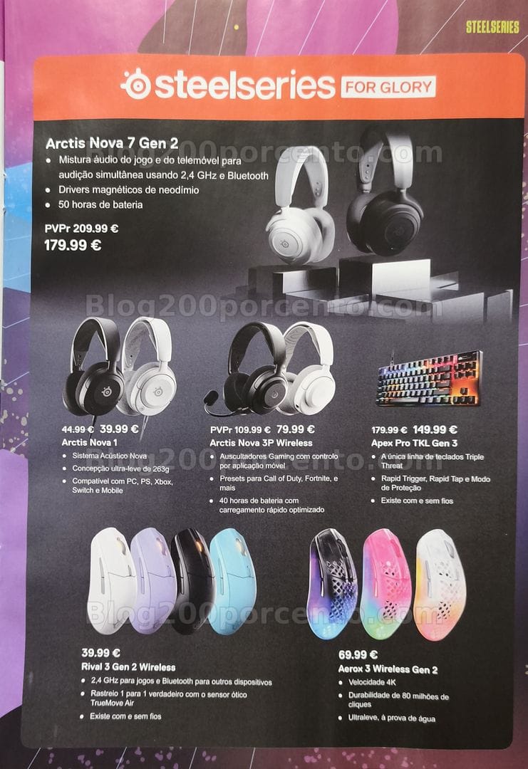 Antevisão Folheto WORTEN Game Ring Promoções de 1 a 19 outubro