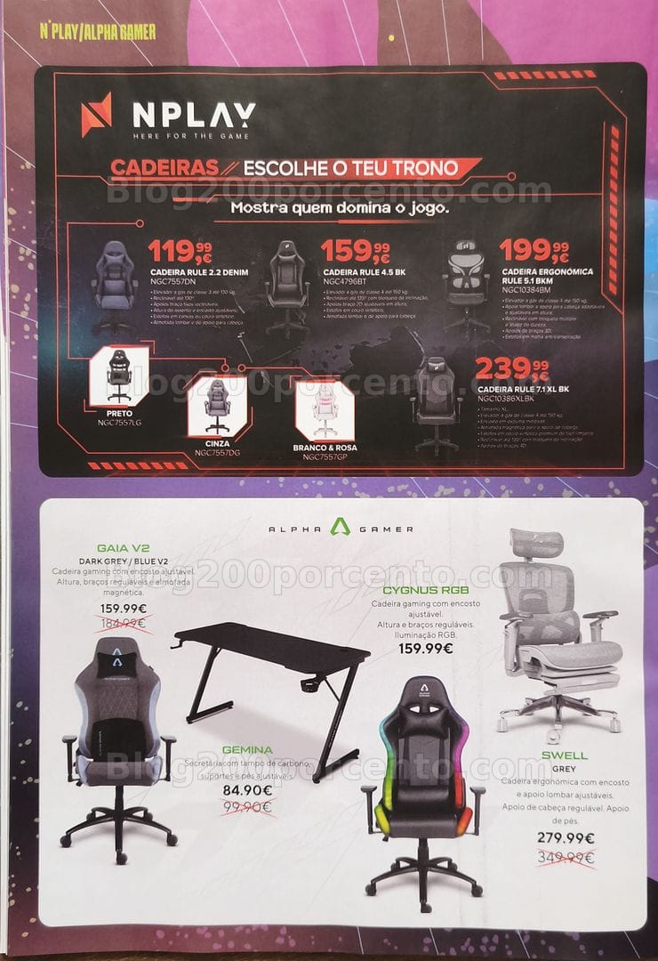 Antevisão Folheto WORTEN Game Ring Promoções de 1 a 19 outubro