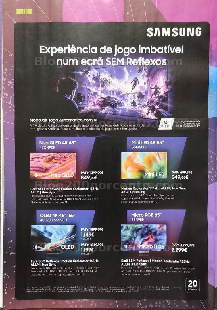 Antevisão Folheto WORTEN Game Ring Promoções de 1 a 19 outubro