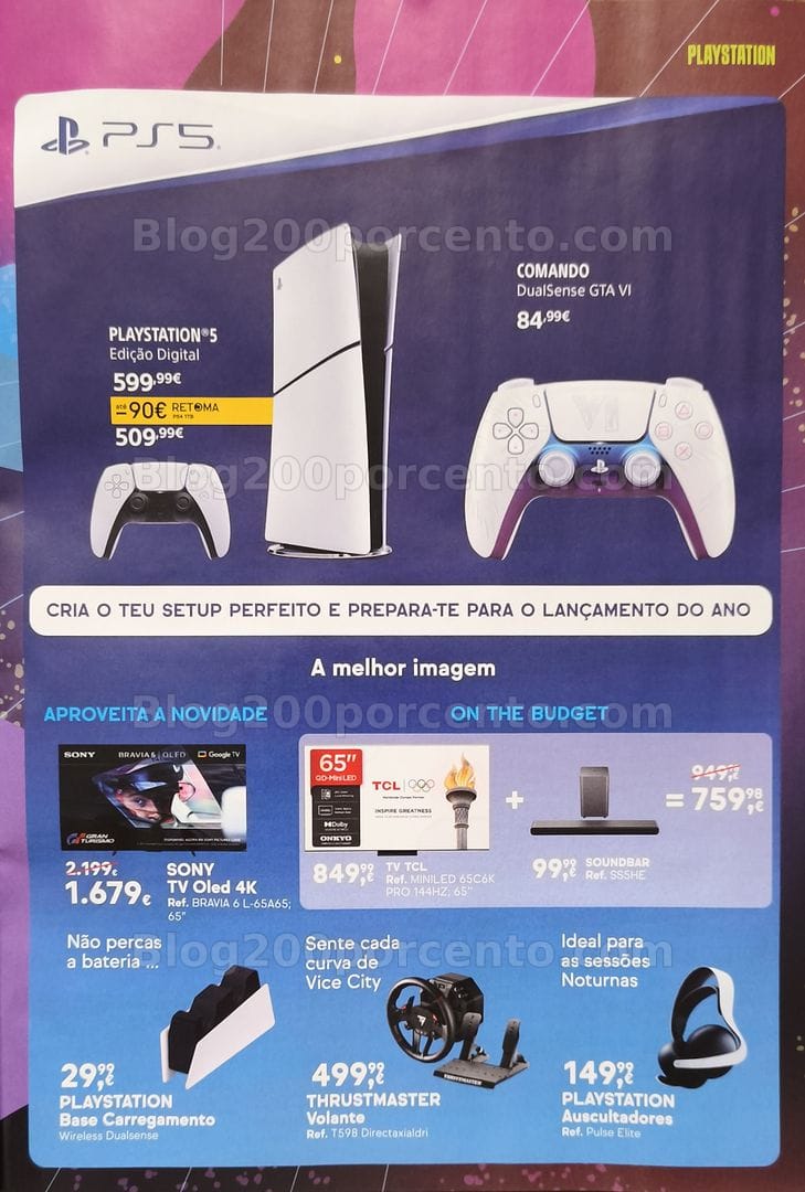 Antevisão Folheto WORTEN Game Ring Promoções de 1 a 19 outubro