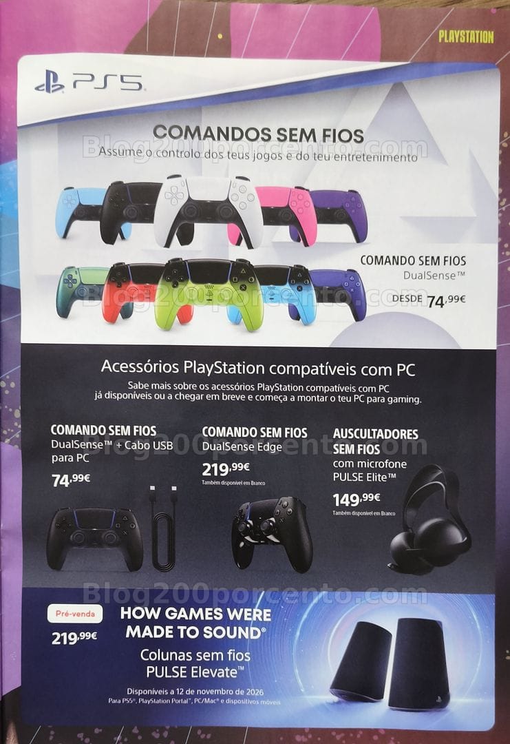 Antevisão Folheto WORTEN Game Ring Promoções de 1 a 19 outubro