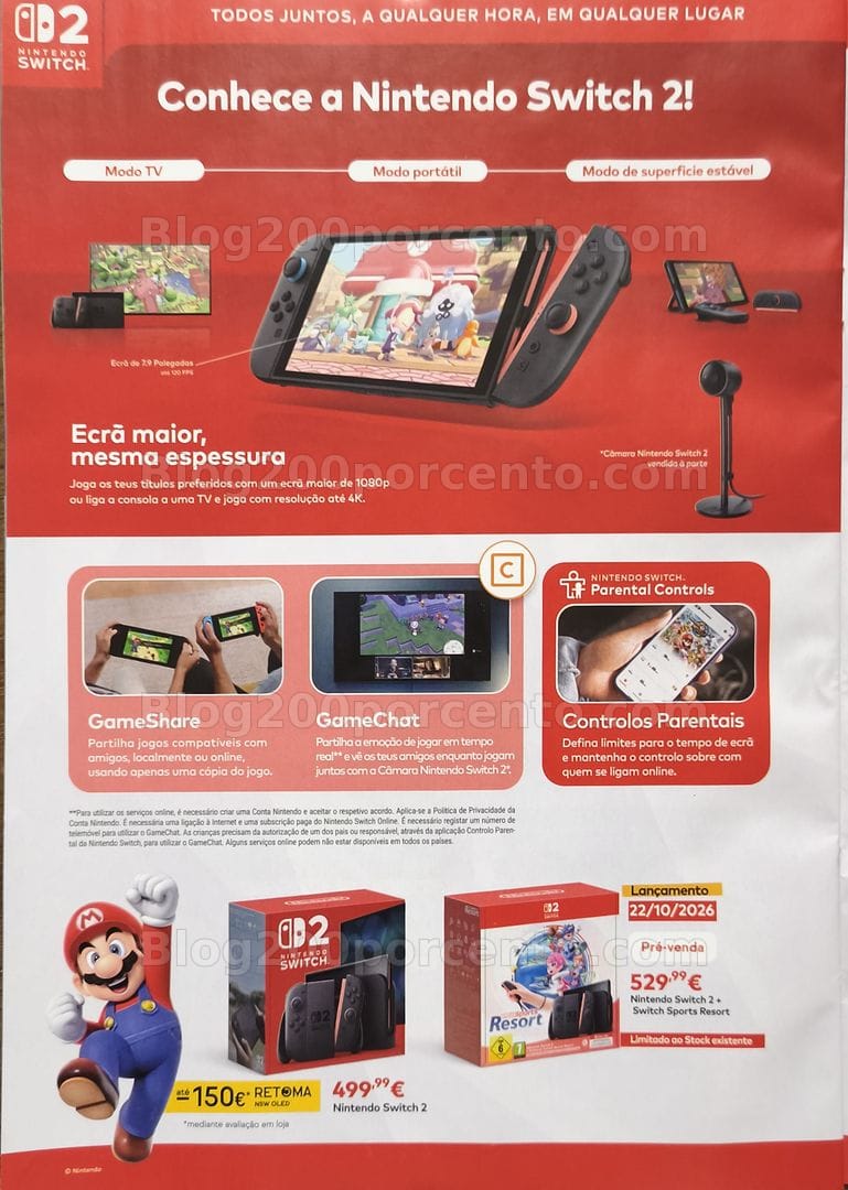 Antevisão Folheto WORTEN Game Ring Promoções de 1 a 19 outubro