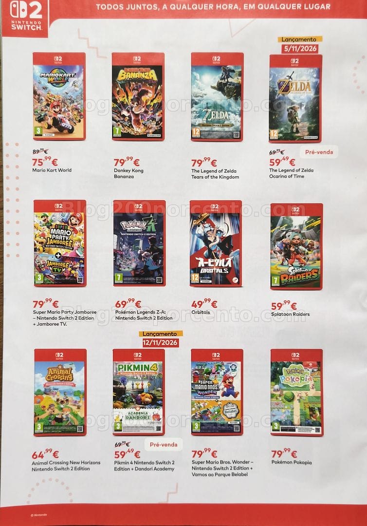 Antevisão Folheto WORTEN Game Ring Promoções de 1 a 19 outubro