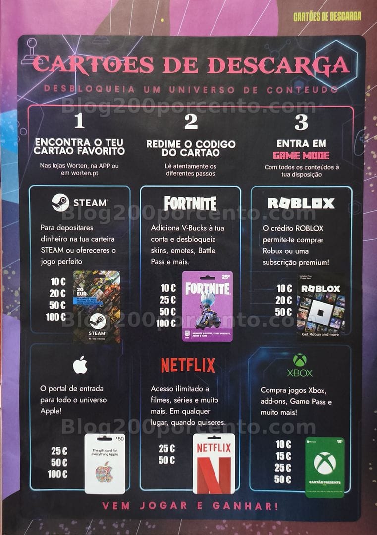 Antevisão Folheto WORTEN Game Ring Promoções de 1 a 19 outubro