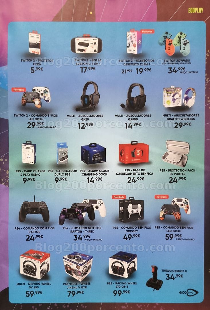 Antevisão Folheto WORTEN Game Ring Promoções de 1 a 19 outubro