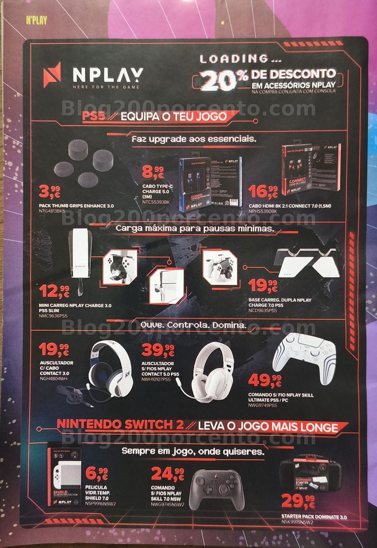 Antevisão Folheto WORTEN Game Ring Promoções de 1 a 19 outubro